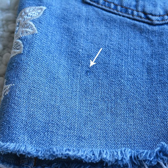 Topshop MOTO Embroidered Denim Skirt - Picture 4 of 7